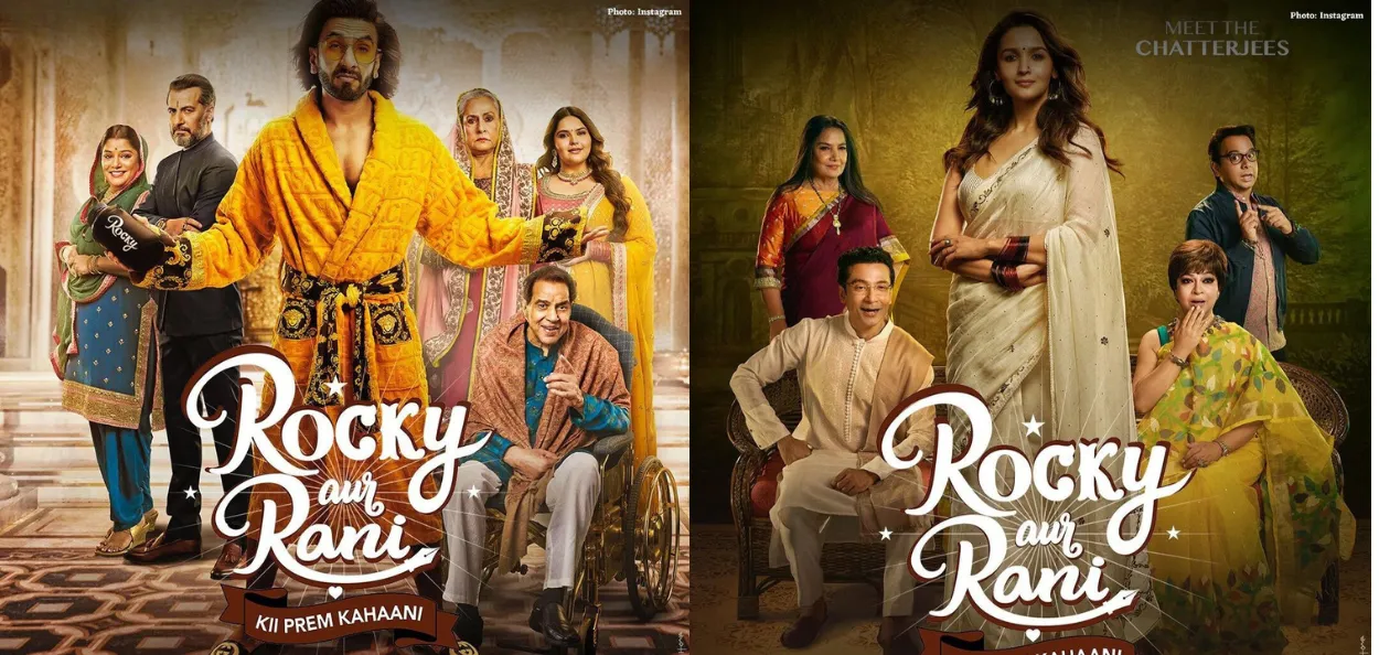 First look of the movie Rocky Aur Rani Ki Prem Kahani 