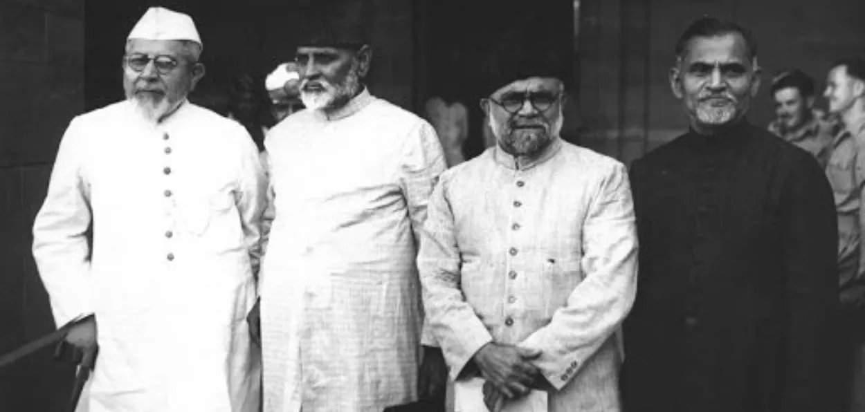 AM Khwaja, Maulvi Zaheeruddin, Maulvi Hisamuddin and Hafiz Muhammad Ibrahim