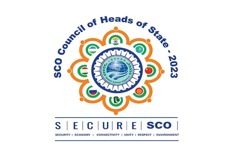 Logo of India’s Chairmanship of SCO Council of Heads of State 