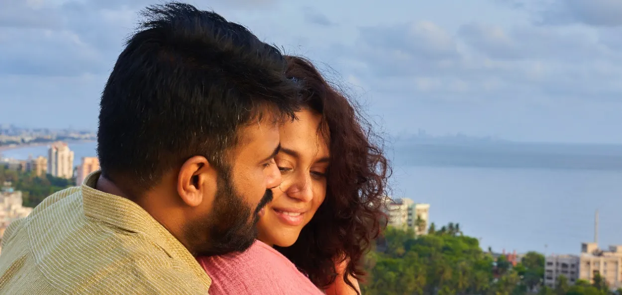 Swara Bhaskar with husband Fahad Ahmed 