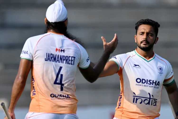 Harmanpreet Singh scored the opening goal in India's 3-0 win over Argentina