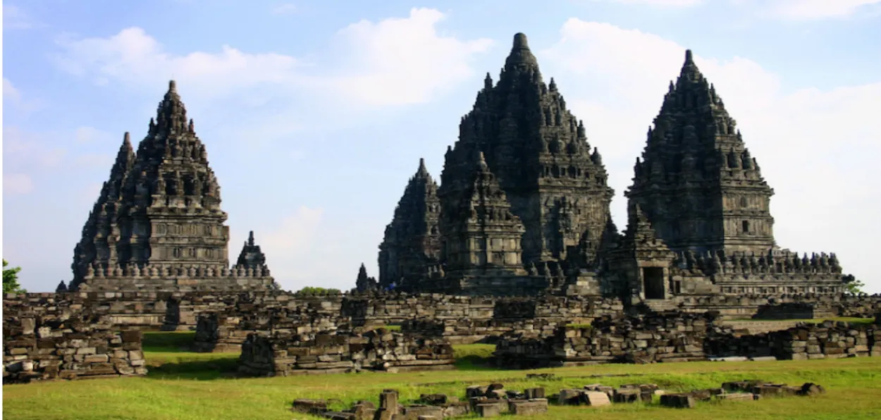 Prambanan Temple in Indonesia's Java islam which is maintained by Muslims