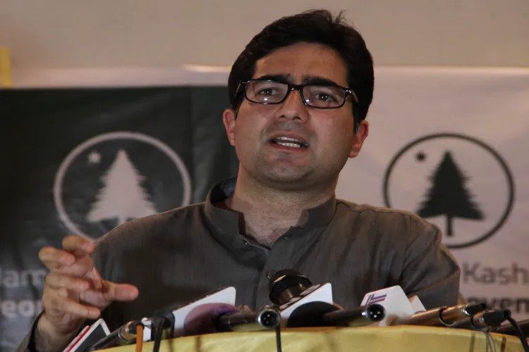 Senior IAS officer Shah Faesal