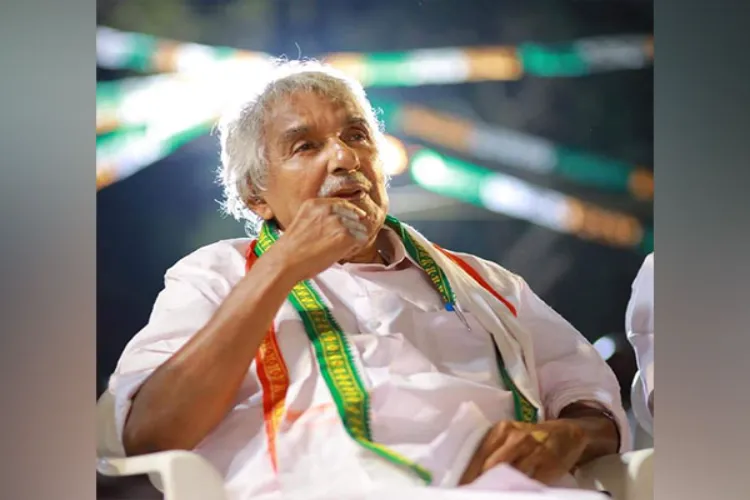 Former Kerala Chief Minister and senior Congress leader Oommen Chandy