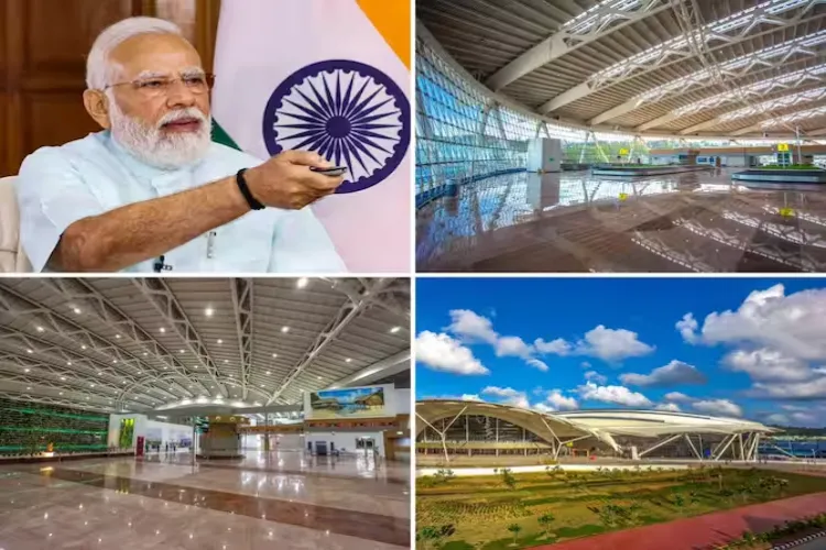 PM Modi virtually inaugurates Integrated Terminal Building of Veer Savarkar Airport 