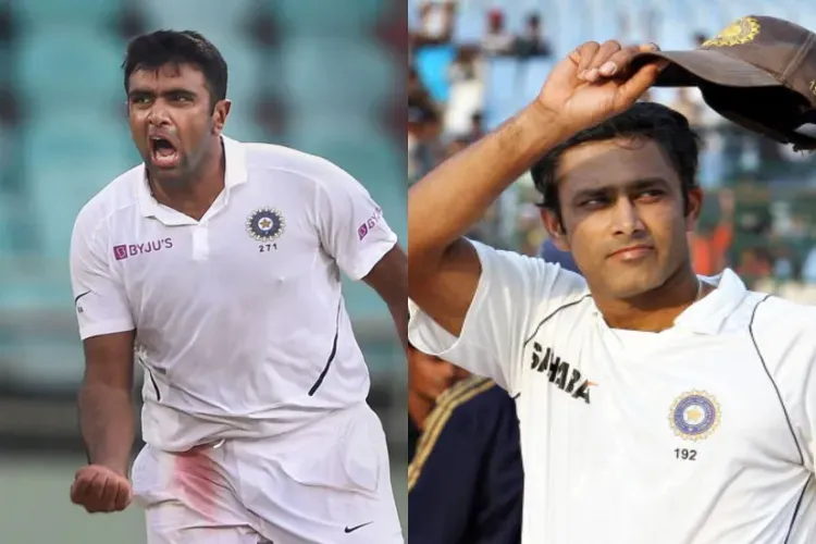 R Ashwin secured his 8th Ten-wicket match haul, becoming the joint-most for an Indian, alongside Anil Kumble.