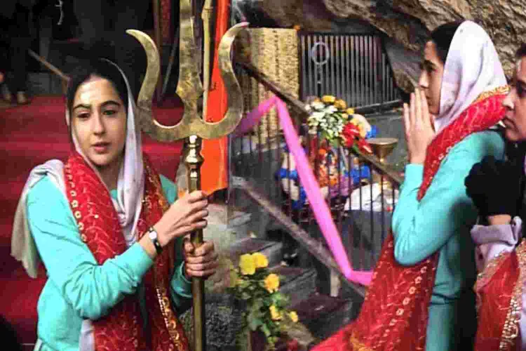 Sara Ali Khan performs Amarnath Yatra, seeks blessings
