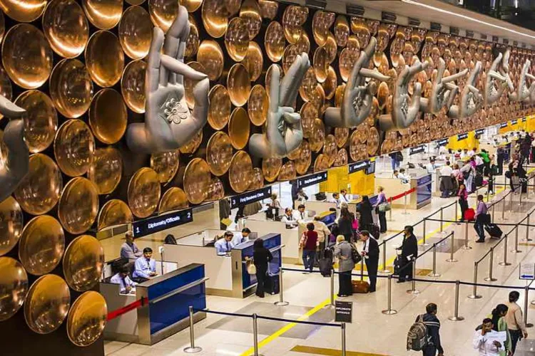Indira Gandhi International Airport in Delhi