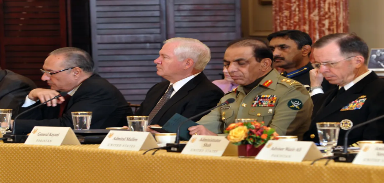 General Ashraf Kiani with US Intelligence officers (Courtesy: Foreign Policy)