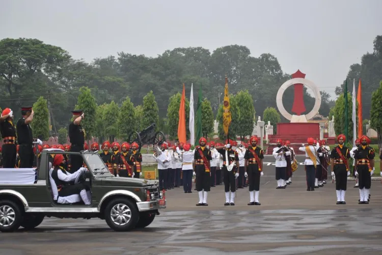 The Sikh Regimental Centre concluded a passing out parade of the first batch of Agniveers
