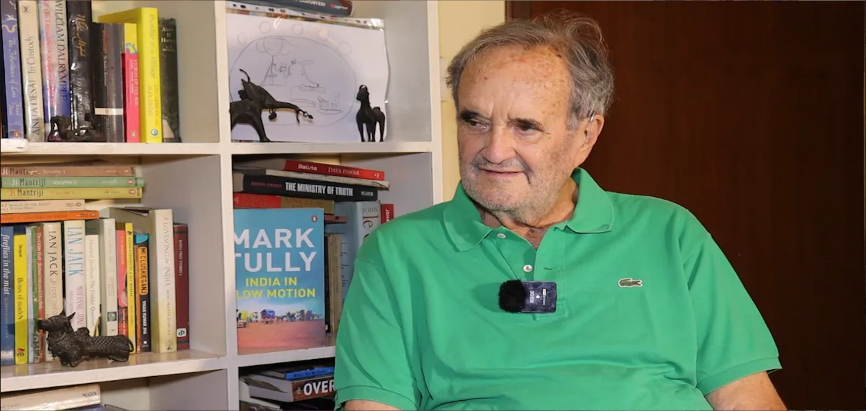 Sir Mark Tully, ex-BBC Radio journalist and Author