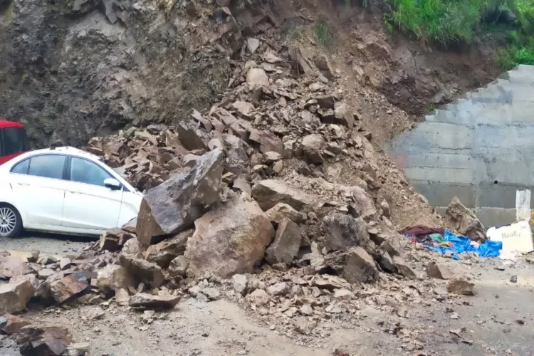 Landslide in Shimla