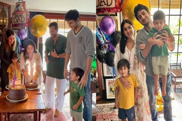 Saif Ali Khan's 53rd birthday celebration