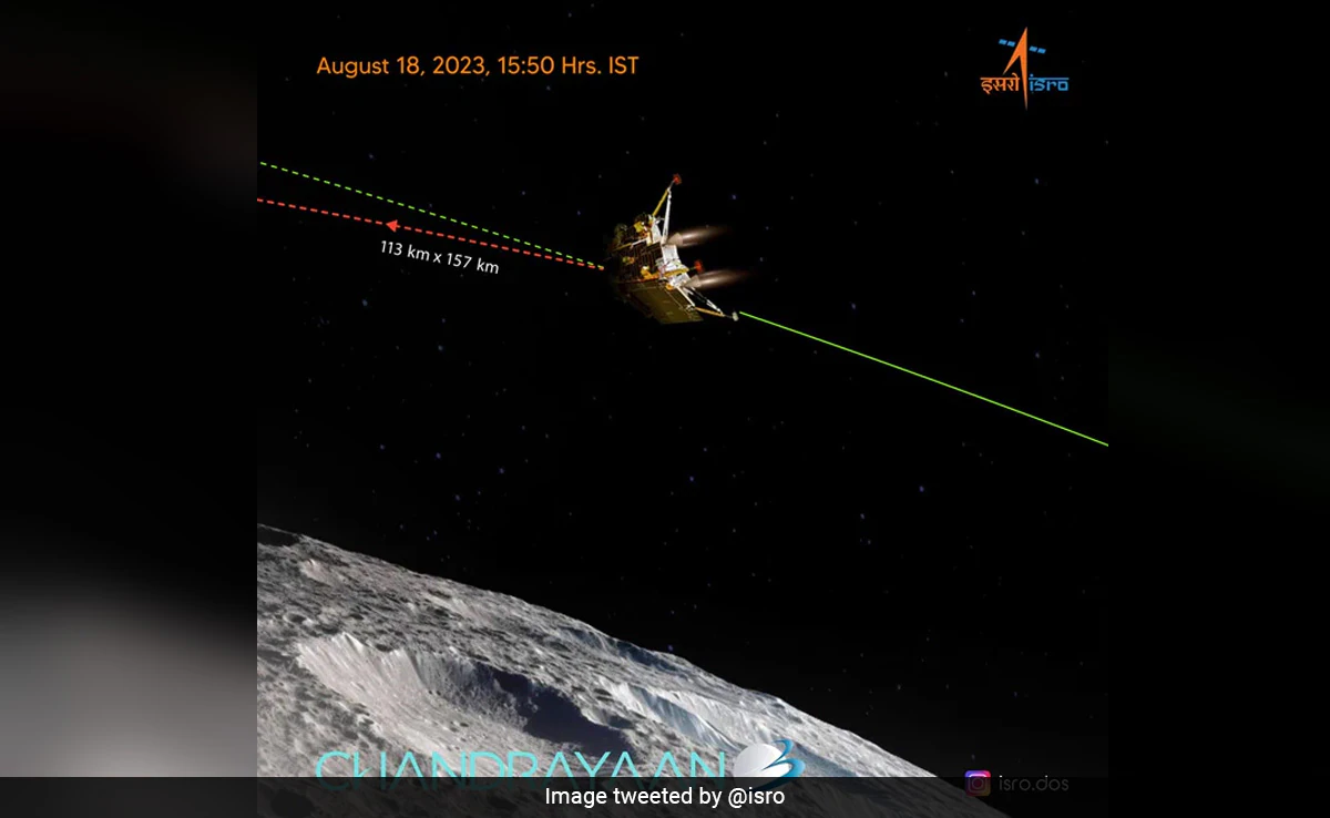 Chandrayaan-3's Vikram Lander is set to land on Moon on August 23