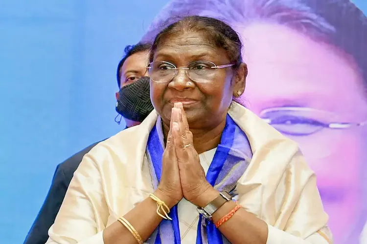President Droupadi Murmu herself set an example for the women of the country