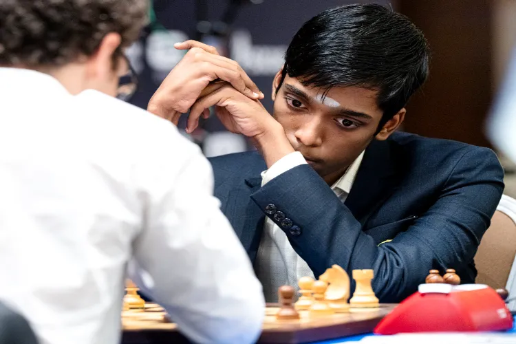 Praggnanandhaas performance in rapid over the last month : r/chess