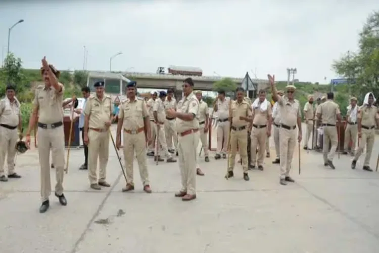 Section 144 has been imposed by the district administration, in Nuh