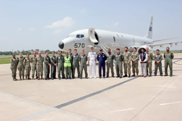 Ns Rajali US-India maritime patrol and training concludes at INS Rajali in TN