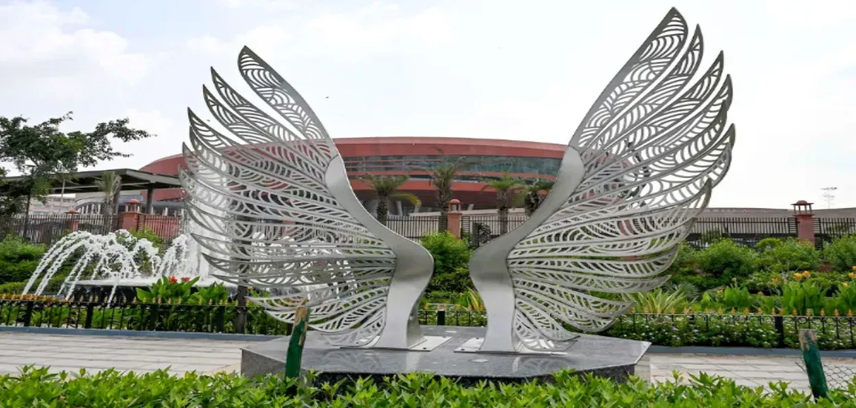 Mandapam Convention Center, venue of the G-20 Summit in Delhi