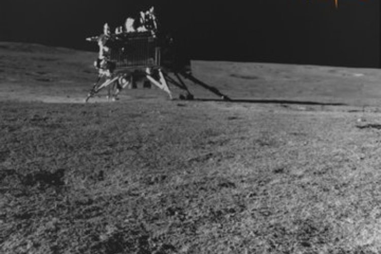 Image of Lander Vikram as captured by Pragyaan
