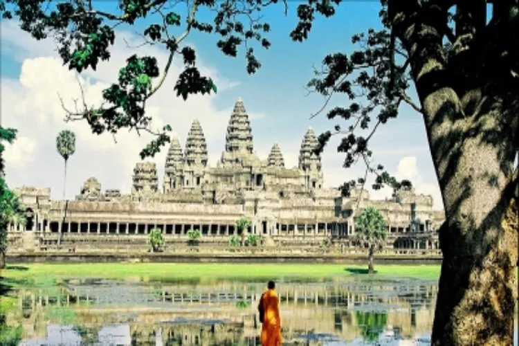 World famous Angkor Archeological Park of Cambodia