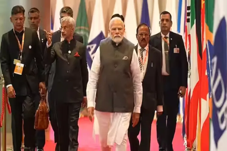 Prime Minister Narendra Modi, MEA S Jaishankar and NSA Ajit Doval at the G-20 Summit