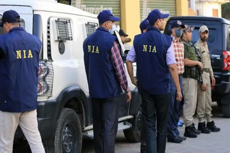 Sleuths of the National Investigation Agency