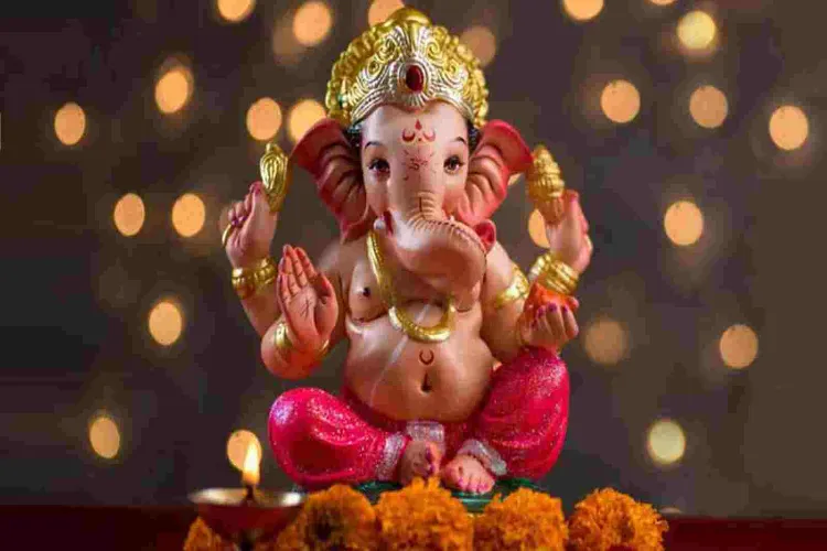  Lord Ganesha idol 