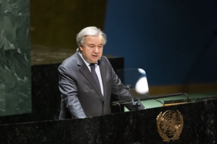United Nations Secretary-General Antonio Guterres 