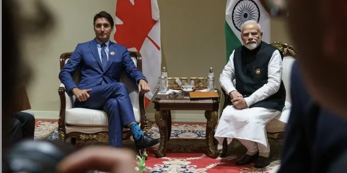 Justin Trudeau and Narendra Modi - a relationship gone sour