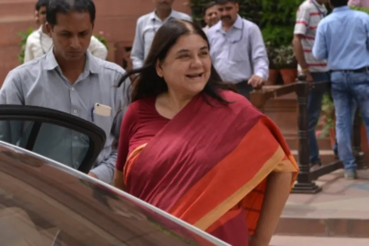 Member of Parliament Maneka Gandhi