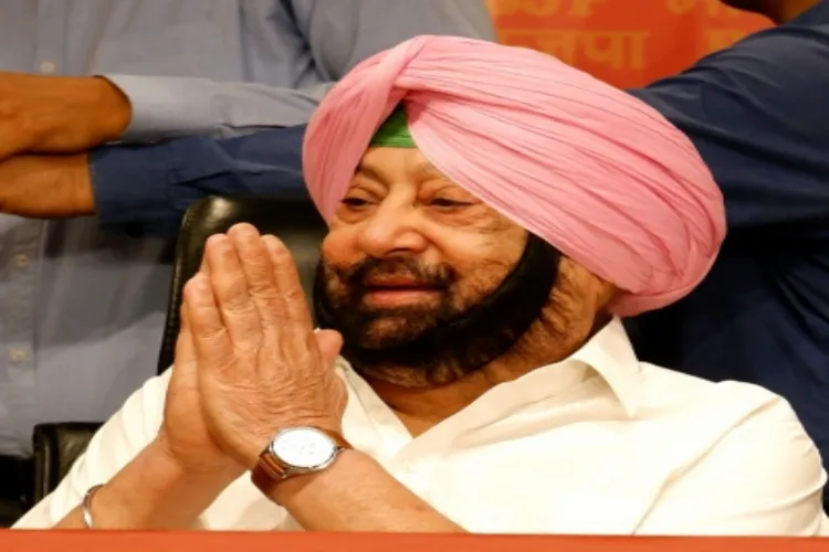 Senior BJP leader and former Punjab Chief Minister Capt Amarinder Singh