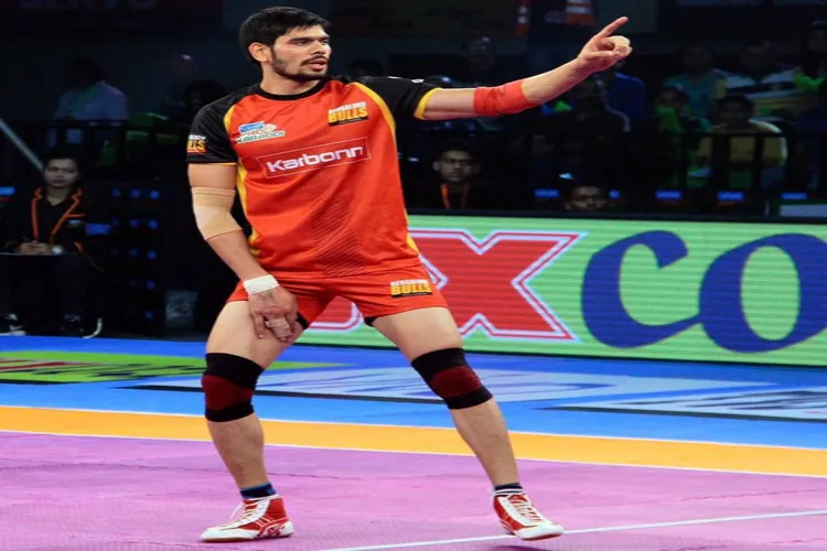 Indian professional Kabaddi player Rohit Kumar