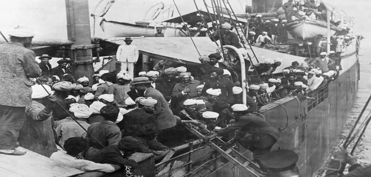 The Kamagata maru Ship