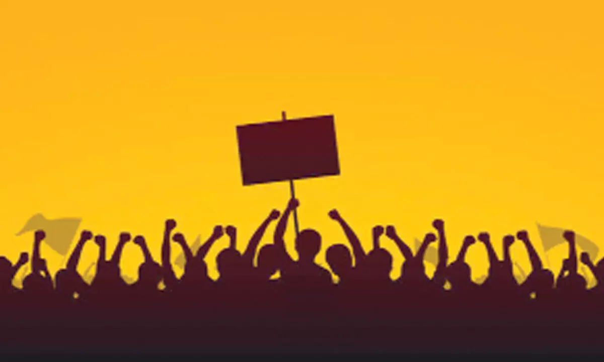 Representational image of protest