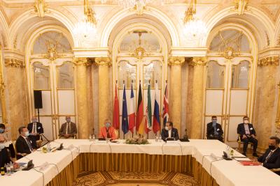 Eslami, President of the Atomic Energy Organisation of Iran (AEOI) speaking at the 67th General Conference of the IAEA in Vienna