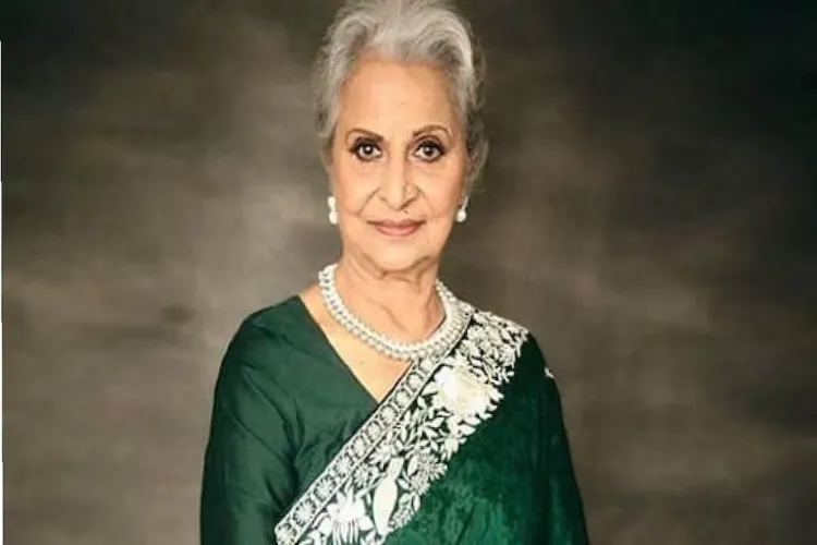 Veteran actress Waheeda Rehman to receive the prestigious Dadasaheb Phalke Lifetime Achievement Award