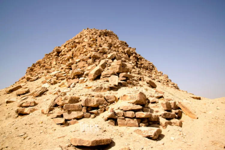 The Pyramid of Sahure in Giza province