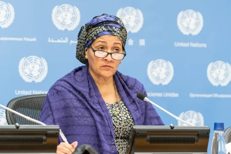 UN Deputy Secretary-General Amina Mohammed 