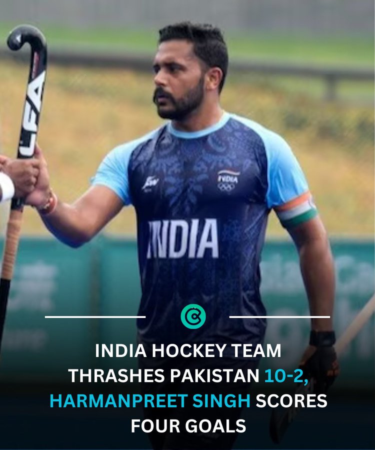  Indian Men's hockey team Captain Harmanpreet Singh at the Asian Games in China