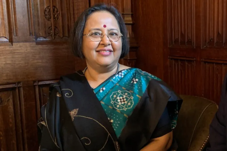  Former envoy to U.K., Ruchi Ghanashyam