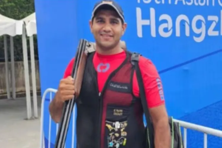  Indian shooter Darius Kynan Chenai