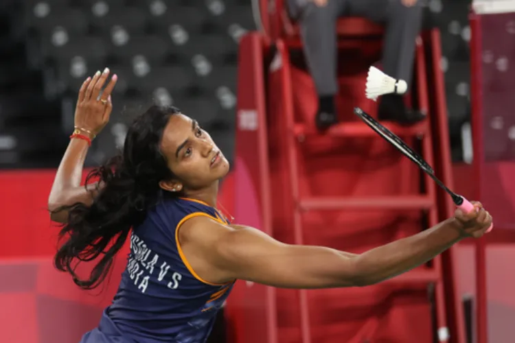 Indian badminton player P.V. Sindhu