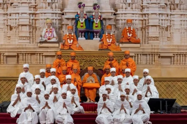 BAPS Swaminarayan Akshardham in Robbinsville