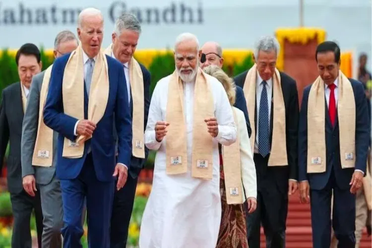 PM Modi, U.S. President Joe Biden and Indonesia President Joko Widodo were among the leaders of the G20 who wore the 'angvastram'.