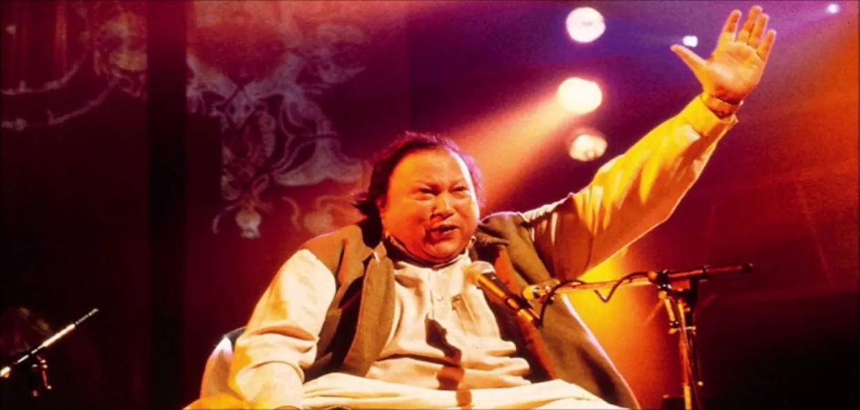 Legendary Pakistani singer Nusrat Fateh Ali Khan