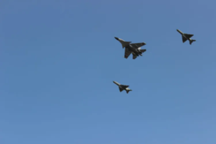 MiG-21 Bison fighter jets 