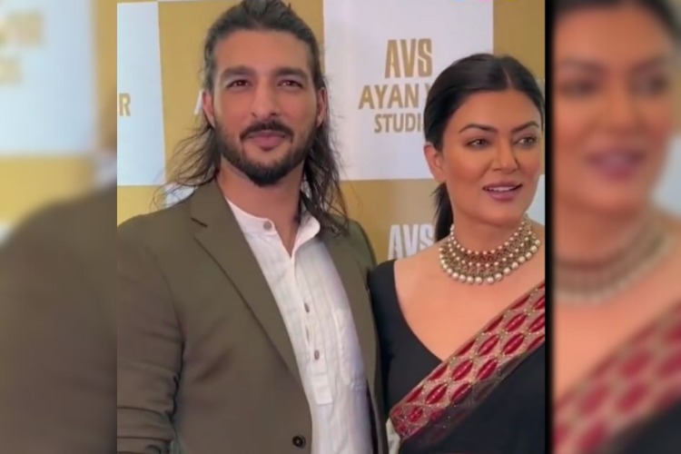 Sushmita Sen and Rohman Shawl