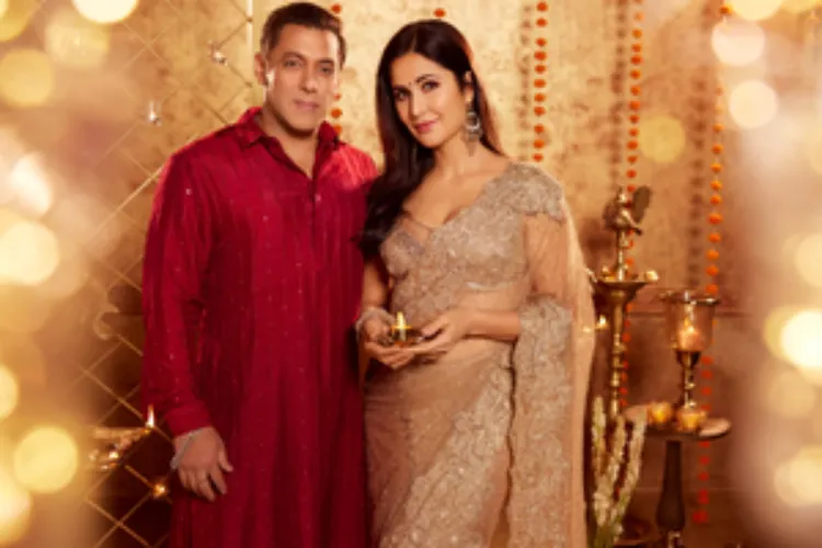 Actors Salman Khan and Katrina Kaif