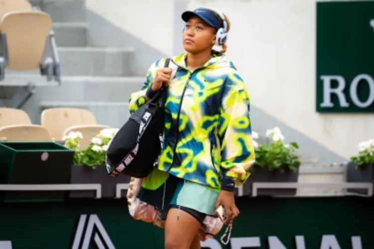 Former world No. 1 tennis player Naomi Osaka